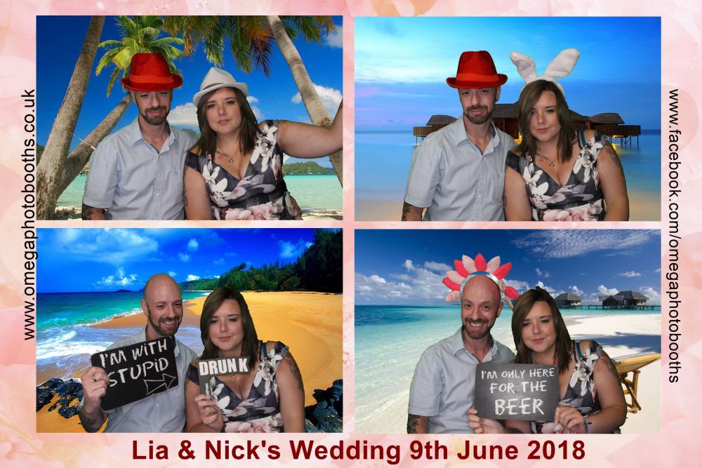 Lia & Nick's Wedding | View more photos from the event at gallery.omegaphotobooths.co.uk/u/Omega-Photobooths/Lia-Nicks-Wedding